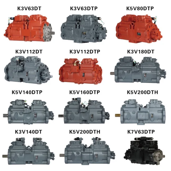 Pompe hydraulique de pompe principale d'excavatrice Volvo pour Cat Komatsu Hyundai Volvo Hitachi Kobelco Doosan Daewoo Sumitomo Kyb Kawasaki Pompe à piston à engrenages haute pression